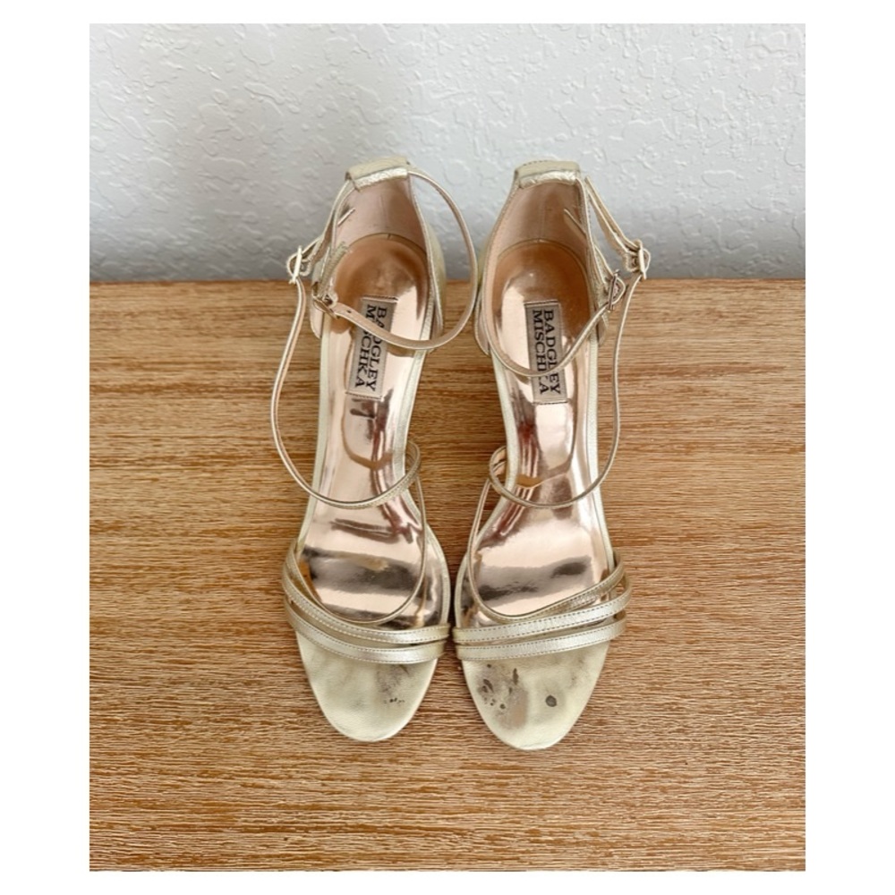 Badgley Mischka Bonanza Wedge Sandals - Picture 5 of 7